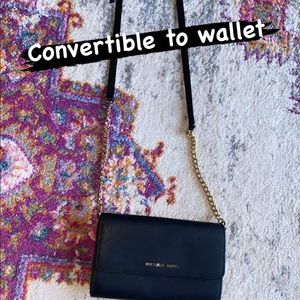 Michael Kors convertible crossbody/wallet